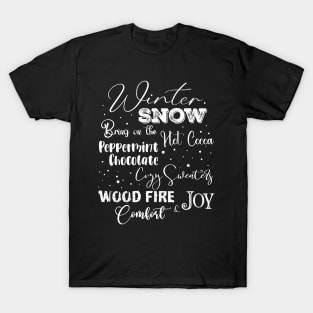 Winter Snow T-Shirt